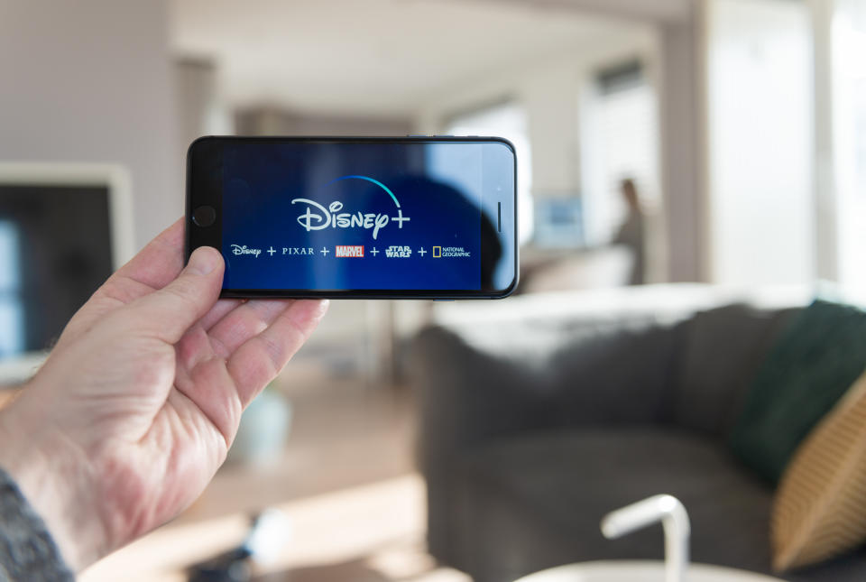 Lancé en France le 24 mars, Disney+ pourra être visionné sur TV, ordinateur, tablette et smartphone [Photo : Getty Images]