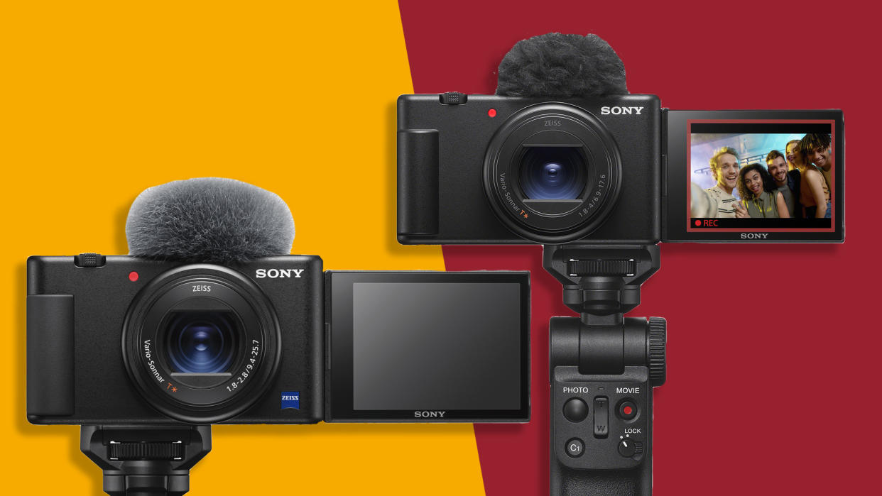  Sony ZV-1 vs Sony ZV-1 II vlogging cameras side by side 