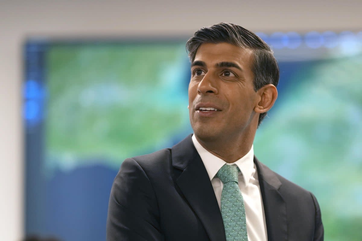 Rishi Sunak told the Commons of Conservative plans to tackle the backlog in asylum claims (Alastair Grant/PA) (PA Wire)