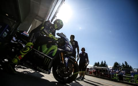 Valentino Rossi - Credit: MARTIN DIVISEK /EPA