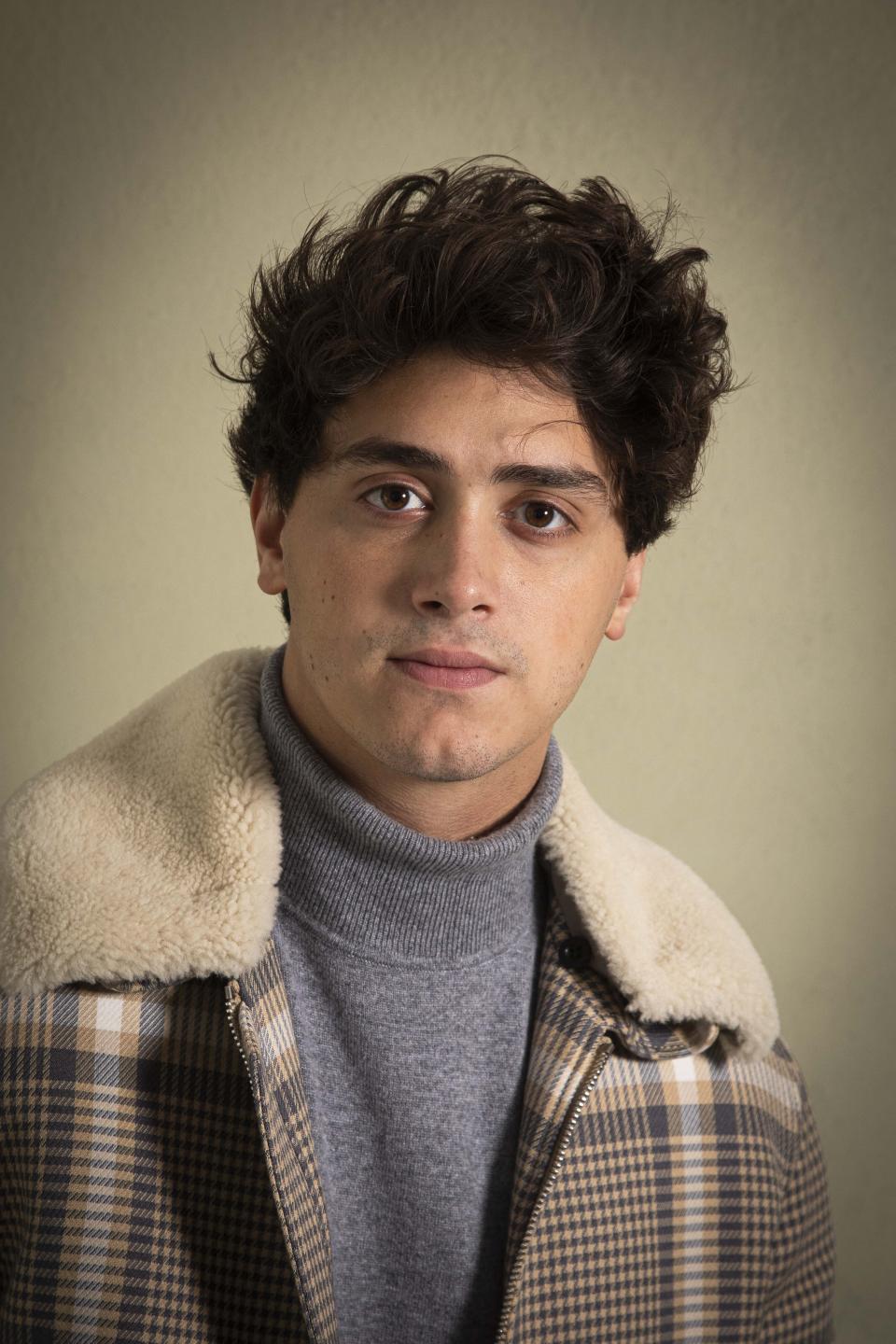 Antonio Cipriano poses for a portrait in New York on Nov. 21, 2022, to promote his series "National Treasure: Edge of History." (Photo by Andy Kropa/Invision/AP)