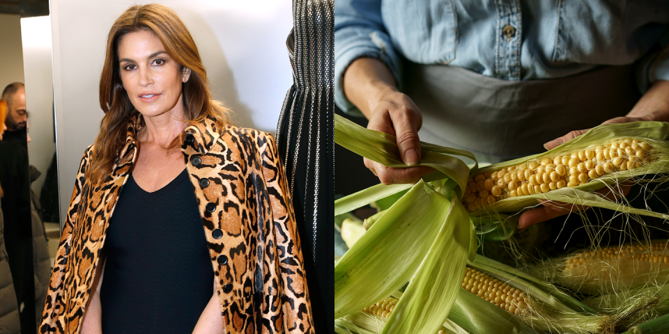 Cindy Crawford, Corn Shucker