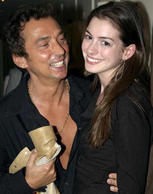 Anne Hathaway and Bruno Tonioli