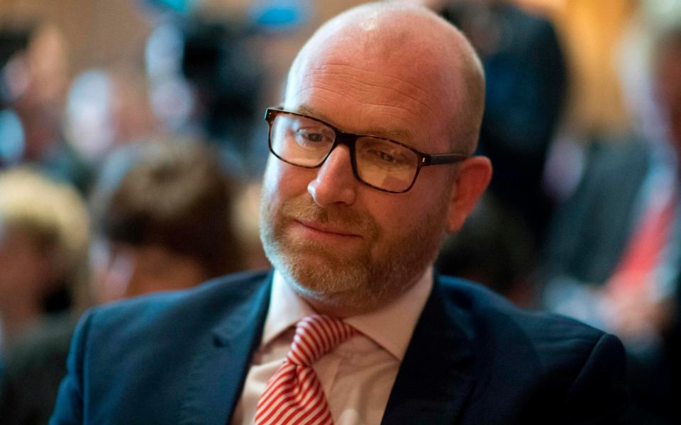 UKIP's Paul Nuttall will struggle to win Boston from the Tories - AFP