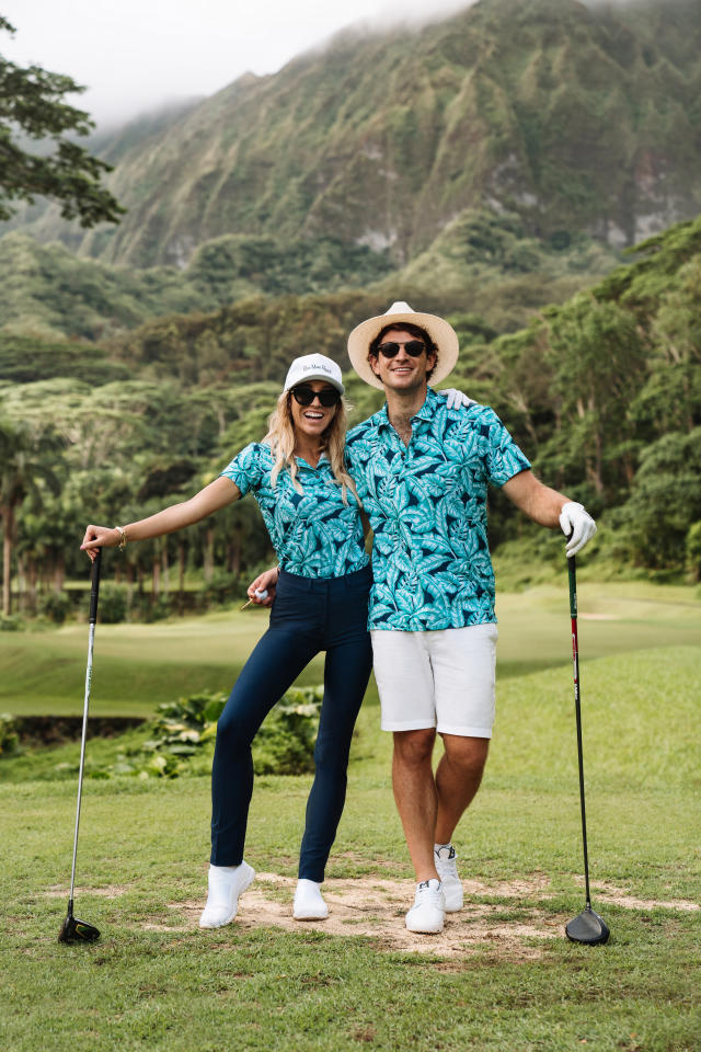 Kenny Flowers: Hawaiian-themed golf apparel that even allows men and women  to match on the course