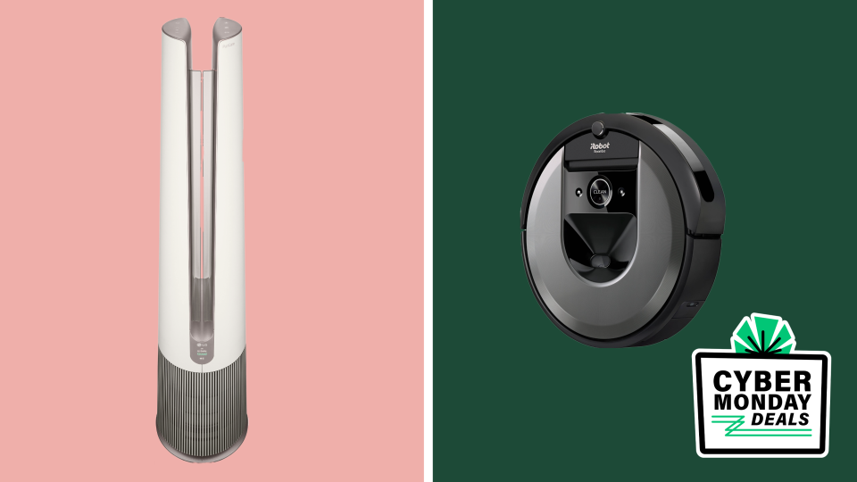 With these Cyber Monday deals from LG and iRobot, your home's IQ will reach new heights.