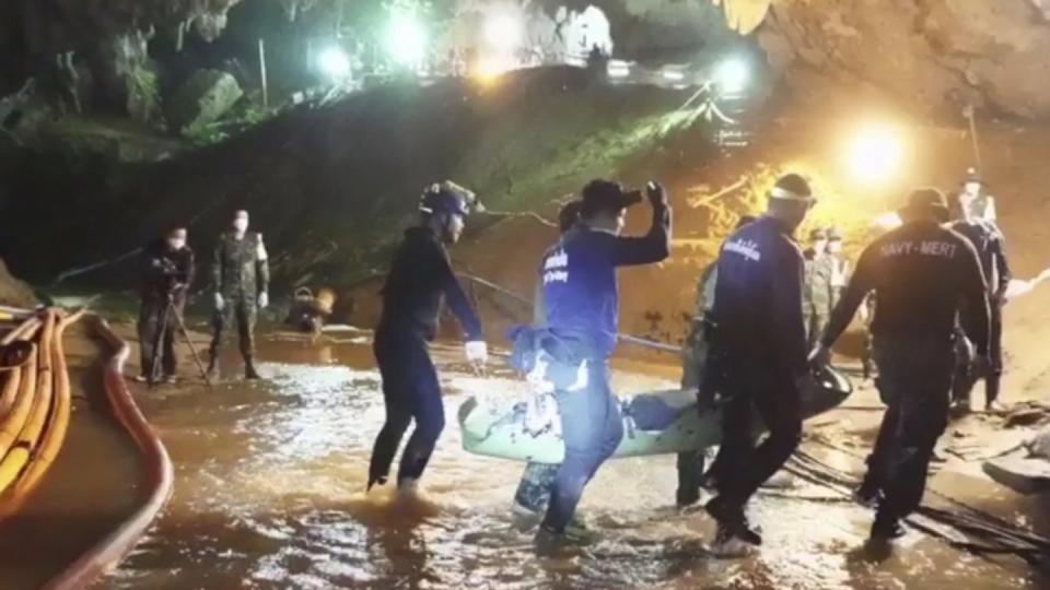 Die Rettung der in einer thailändischen Höhle gefangenen Fußballer hatte weltweit für Aufsehen gesorgt. Foto: Sakchai Lalit/Thai Navy SEAL Facebook Page/AP