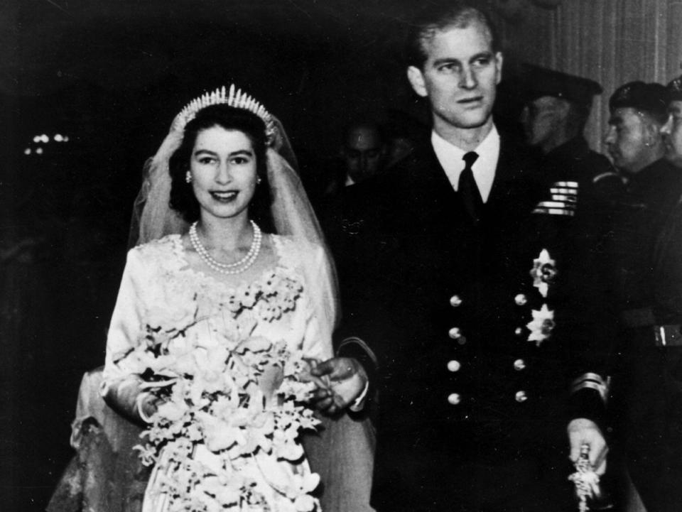 21 queen elizabeth prince philip wedding ap