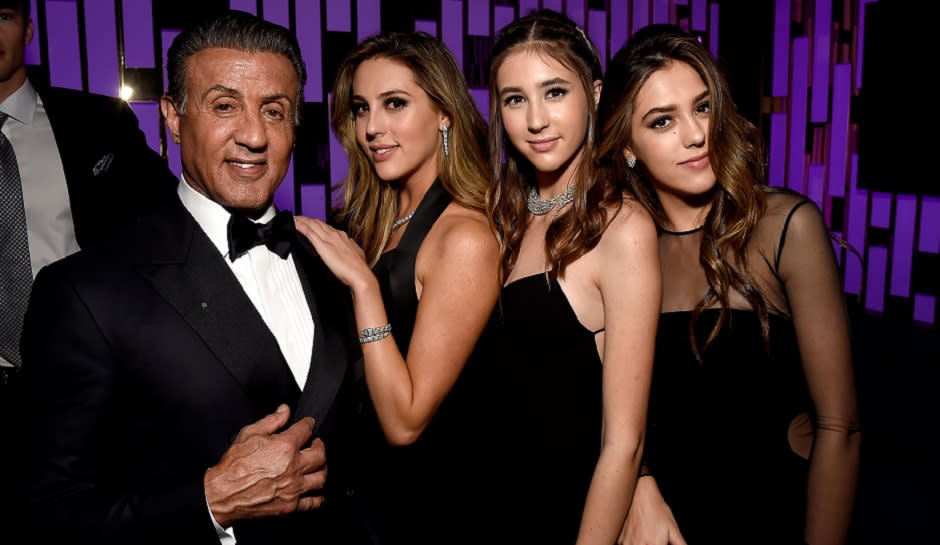 Sylvester Stallone S Daughter Sistine Poses Half Naked For ‘love Magazine