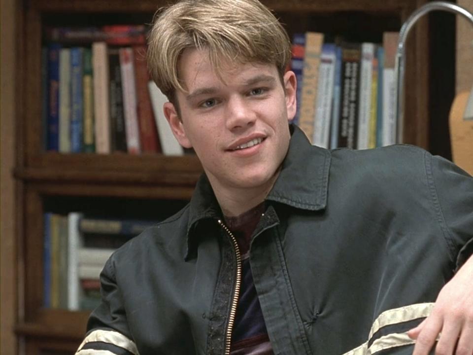 Matt Damon as Will Hunting in "Good Will Hunting."