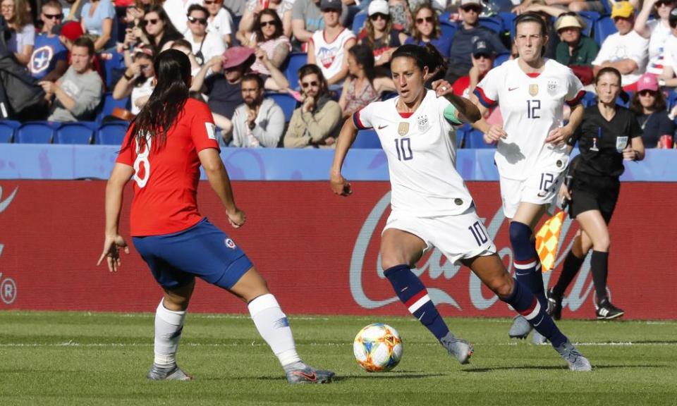 Carli Lloyd combines hard work with talent