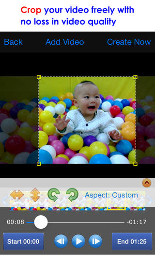 Crop Video 影片畫面、片段裁剪軟體，app說明由三嘻行動哇@Dr.愛瘋所提供