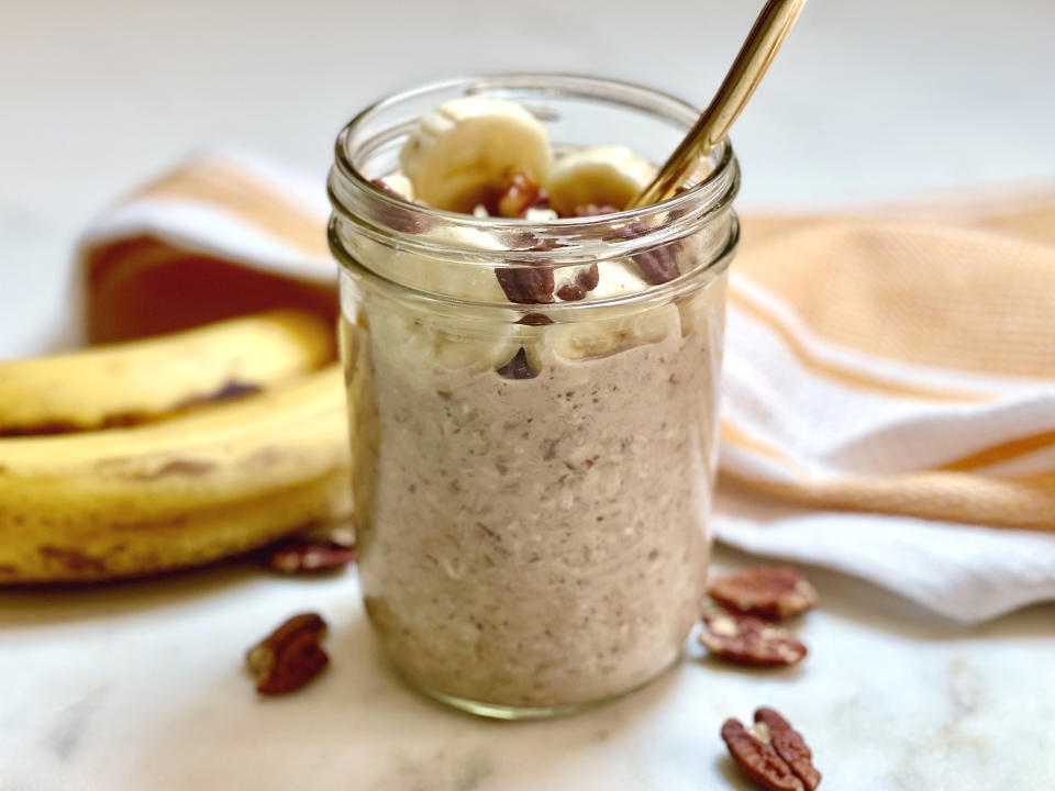 Joy Bauer's banana bread overnight oats. (Courtesy Joy Bauer)