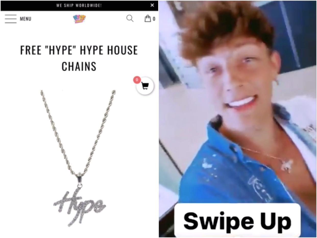 Hype House chain