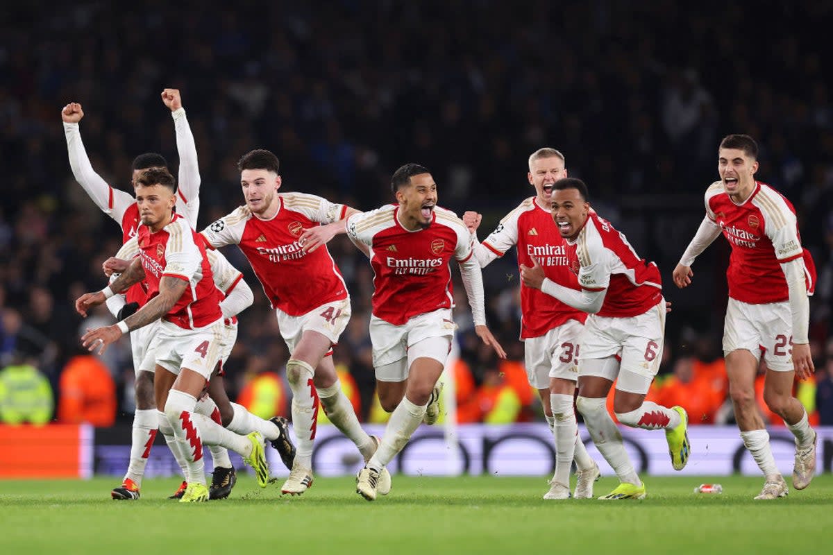 Arsenal face Bayern Munich in the Champions League quarter-finals (Getty Images)