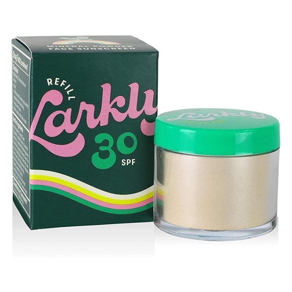 12) Larkly SPF 30 Mineral Powder Sunscreen