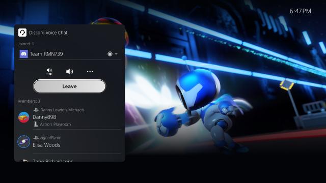 PlayStation 5 最新的beta 版韌體終於支援Discord 語音聊天了