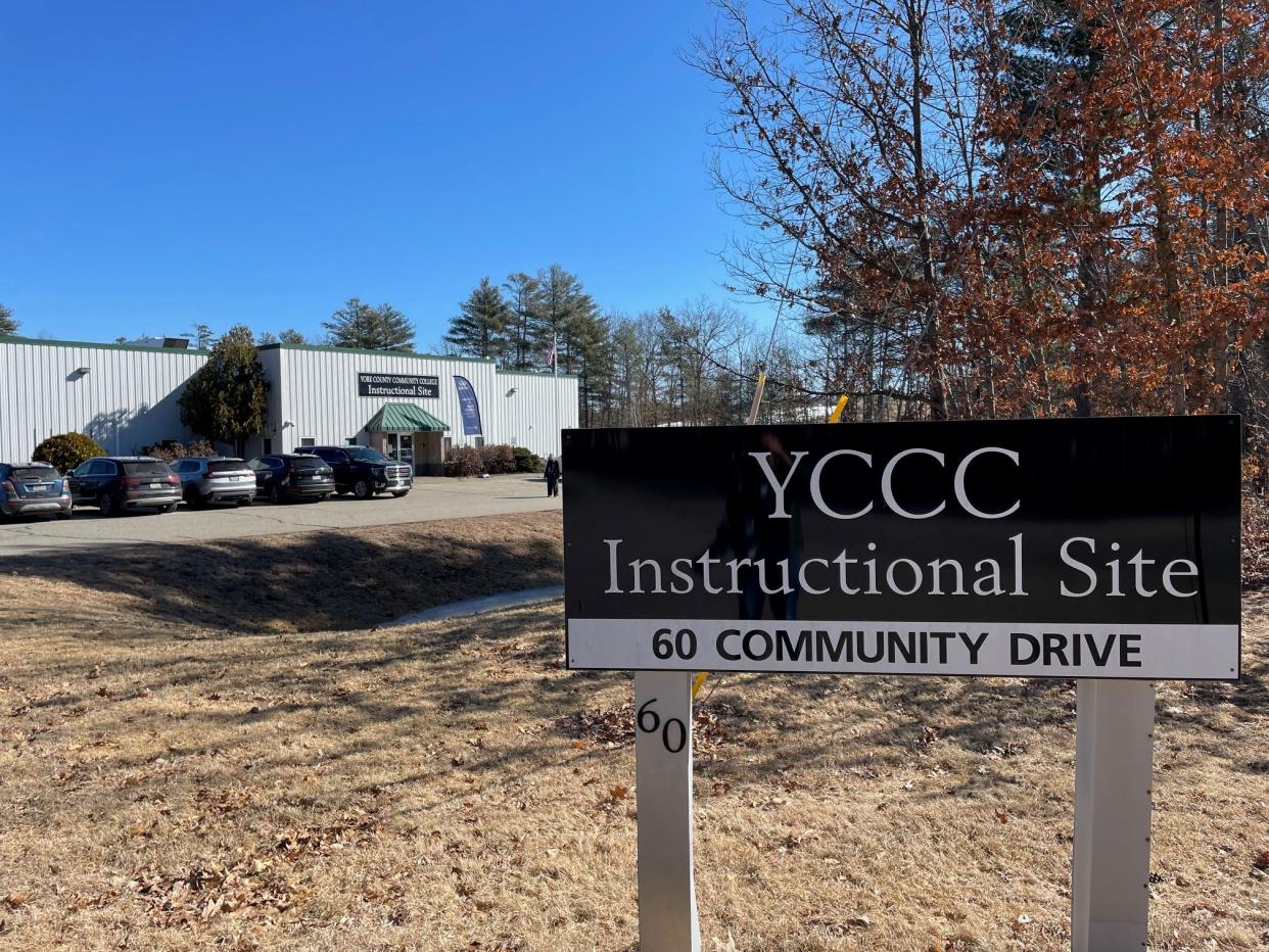 York County Community College instructional site on Community Drive in Sanford, Maine, will construct a new 10,000-square-foot welding lab as part of the Maine Defense Industry Alliance plan.