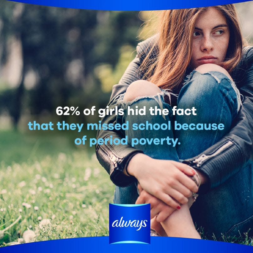 Procter & Gamble's Always has run an awareness campaign about girls missing school due to their period.