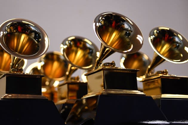 The Recording Academy plans the Grammy Awards. - Credit: PATRICK T. FALLON/AFP/Getty Images