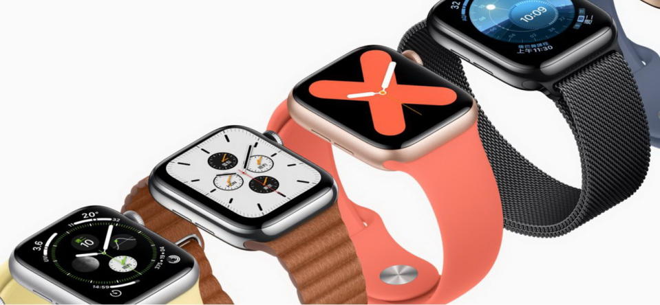 圖／不睡覺的智慧表，Apple Watch Series 5正式推出。(Apple官網)