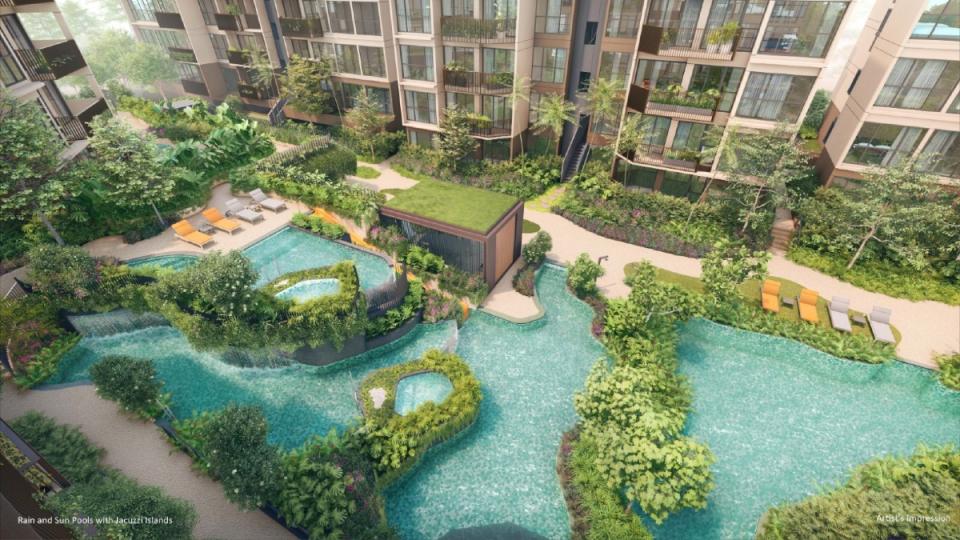 The Watergardens at Canberra by UOL Group Limited, Singapore Land Group Limited, Kheng Leong Company.