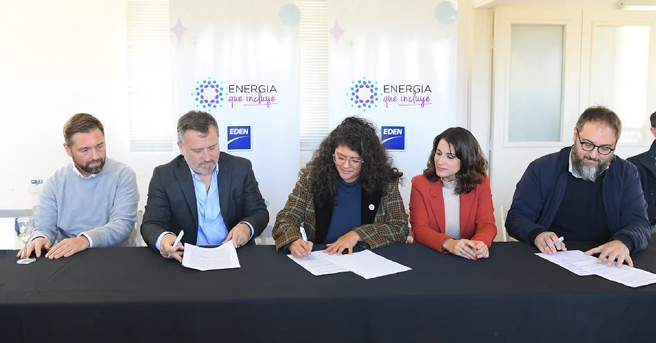 EDEN y OPISU firmaron un convenio de colaboración  y asistencia en Chivilcoy 