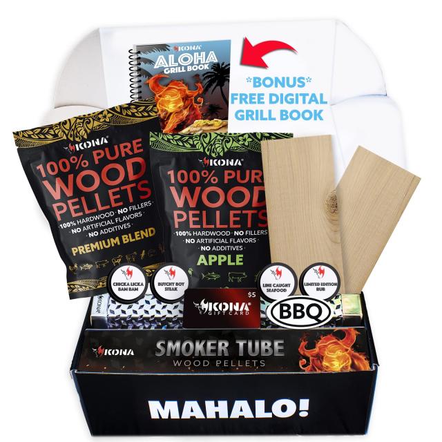 Alpha Grillers Premium Wood Grilling Gifts for Men - Grill Accessories