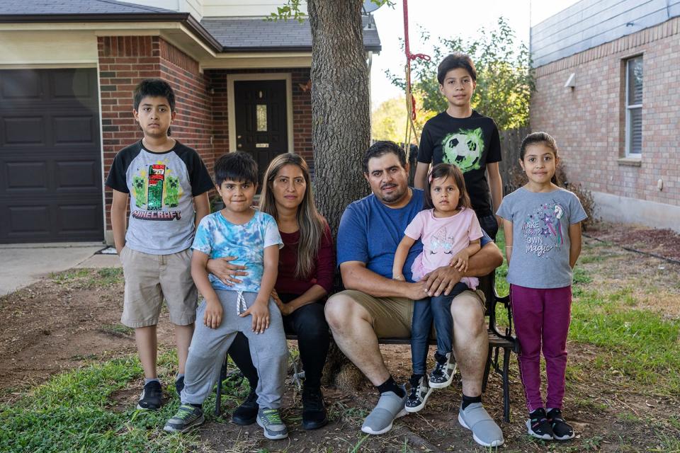 The Mireles family, at home in October, could get insurance from José Mireles' work, but it would cost $600 a month. "We can't afford private insurance," he said. "We live day-to-day."