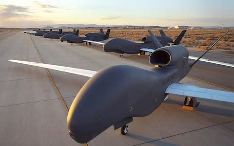 Iran claims to have shot down a RQ-4 Global Hawk - Credit: EPA