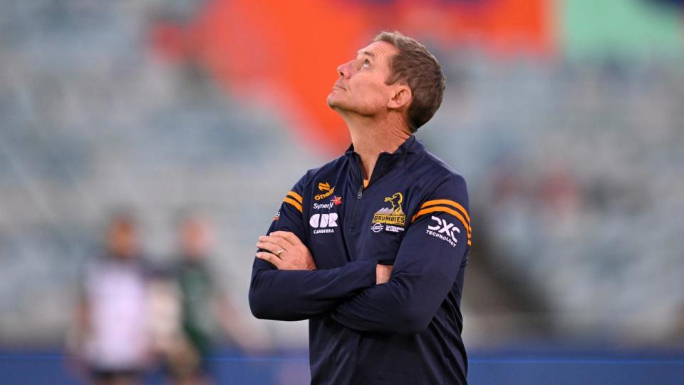 ACT Brumbies coach Stephen Larkham.