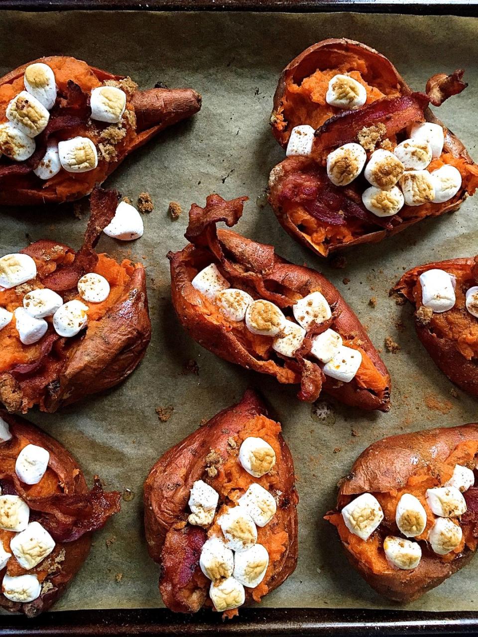 Bacon Candied Sweet Potatoes