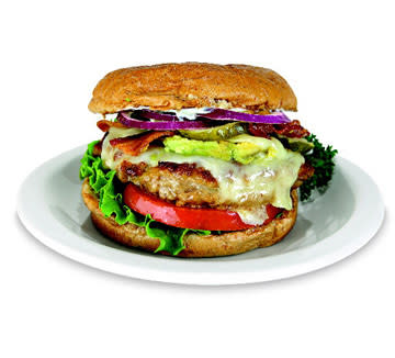 Ruby Tuesday Avocado Turkey Burger