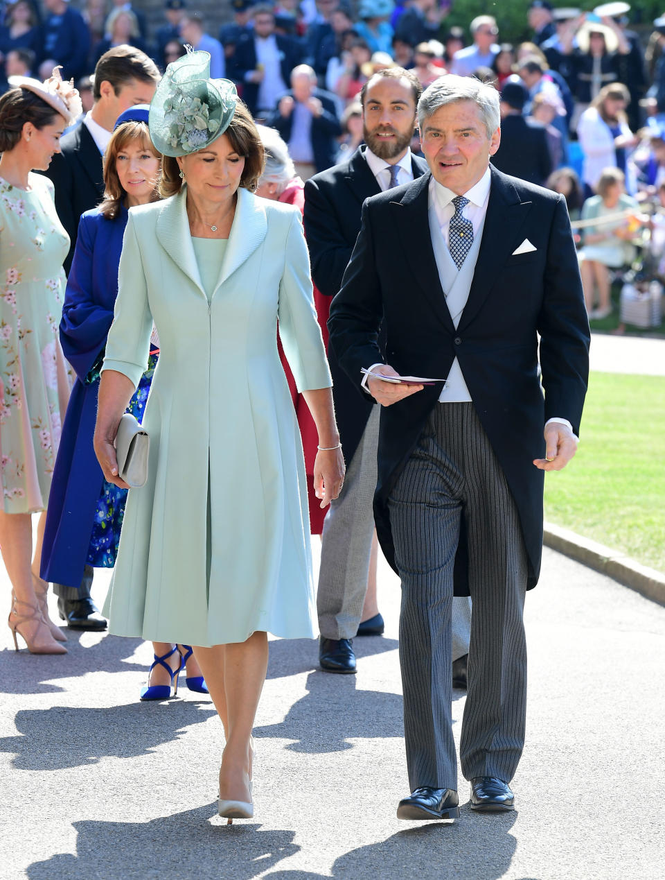 Carole and Michael Middleton