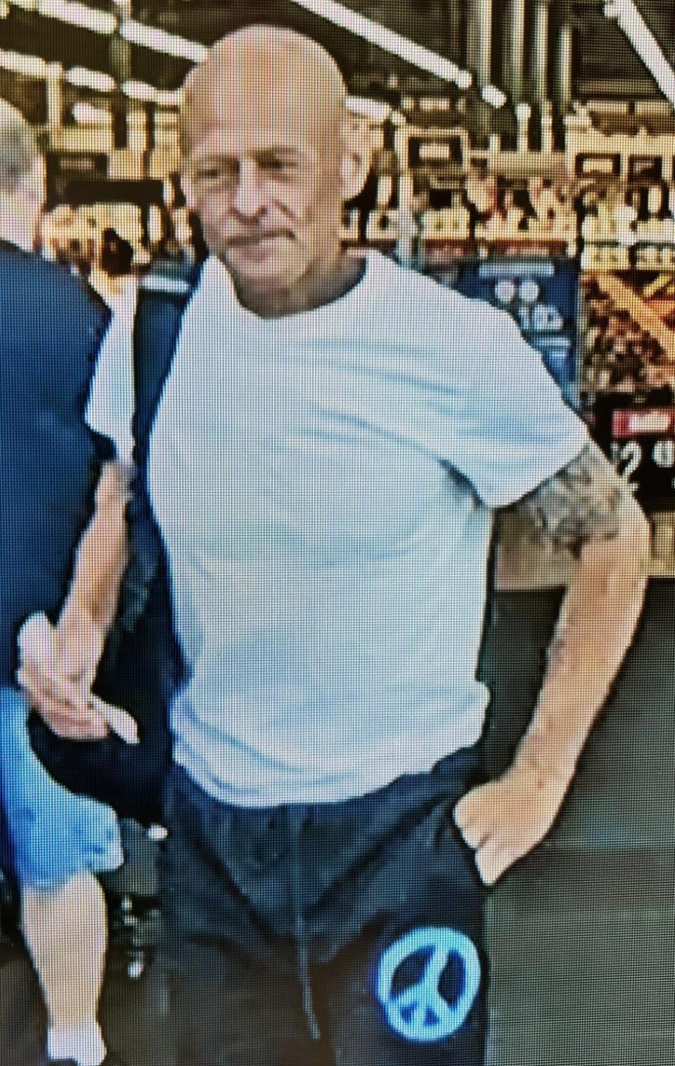 Ray Edward Vanlandingham is sought by the Monroe County Sheriff's Office in connection with the armed robbery Thursday, July 6, 2023, at Dunham's Sports in Frenchtown Township.