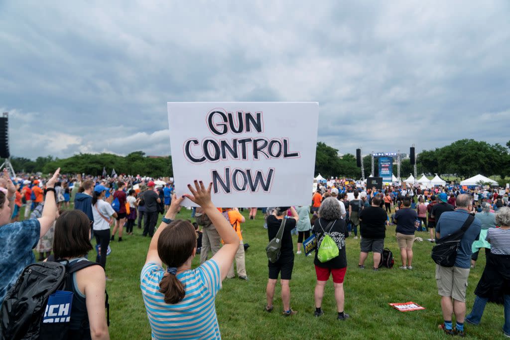 U.S.-WASHINGTON, D.C.-GUN VIOLENCE-PROTEST