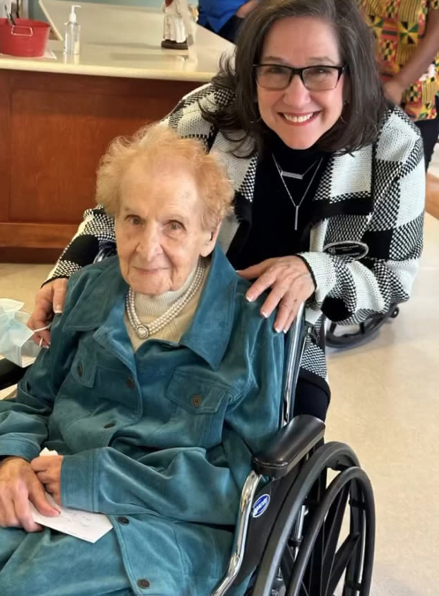 Jennie Libertini celebrated another birthday on Feb. 5 at Little Sisters of the Poor at St. Martin’s Home in Catonsville. Facebook