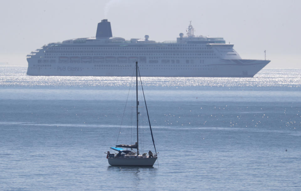 P&O Cruises, which last week revealed plans to offer a series of short break and week-long UK sailings out of Southampton this summer, said it was 'delighted' by the acknowledgement. Photo: Andrew Matthews/PA via Getty