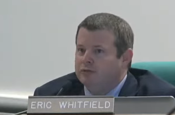 Onslow County school board held an amotion hearing on Monday for board member Eric Whitfield to be removed from office.