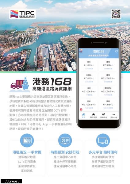 港務168簡介與說明。（圖：臺灣港務公司提供）