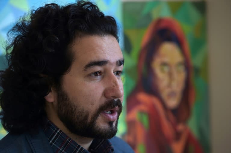 Artlords co-founder and president Omaid Sharifi has helped turned Kabul's grey maze of concrete barricades into a canvas to tackle issues such as rampant corruption and abuse of power