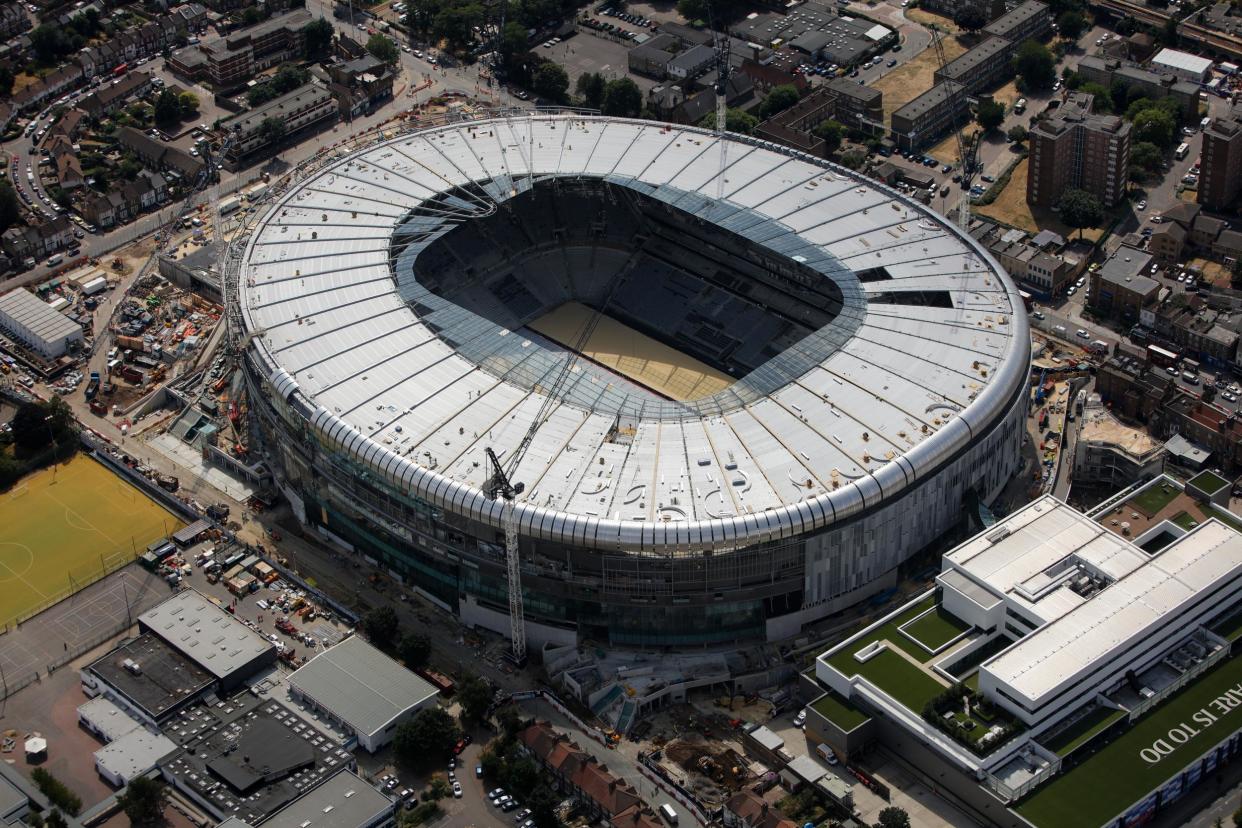 Tottenham's wait to move into their new home goes on: Tottenham Hotspur FC via Getty Images