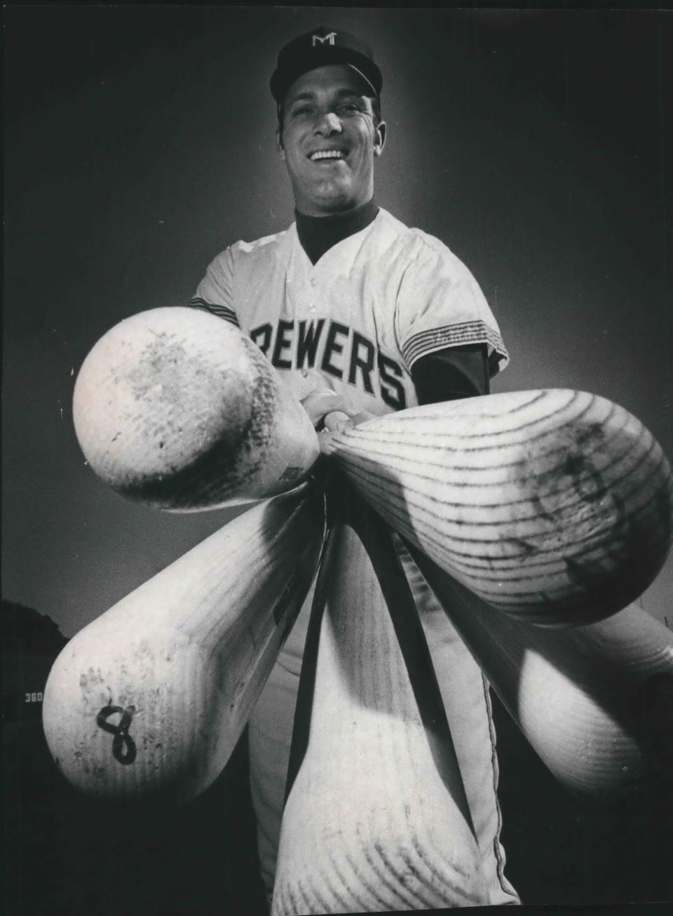 First baseman Mike Hegan was the first in Milwaukee Brewers franchise history to hit for the cycle.