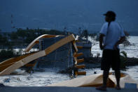 The damage after the earthquake and tsunami is pictured in Palu, Central Sulawesi, Indonesia, October 1, 2018. REUTERS/Athit Perawongmetha