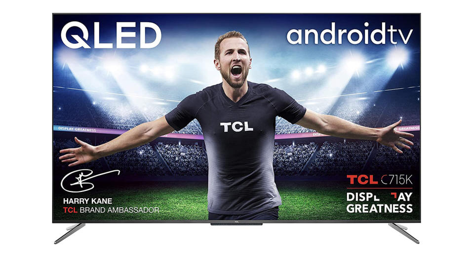 TLC 50 Inch QLED Television, 4K Ultra HD HDR 10+ Dolby Vision 