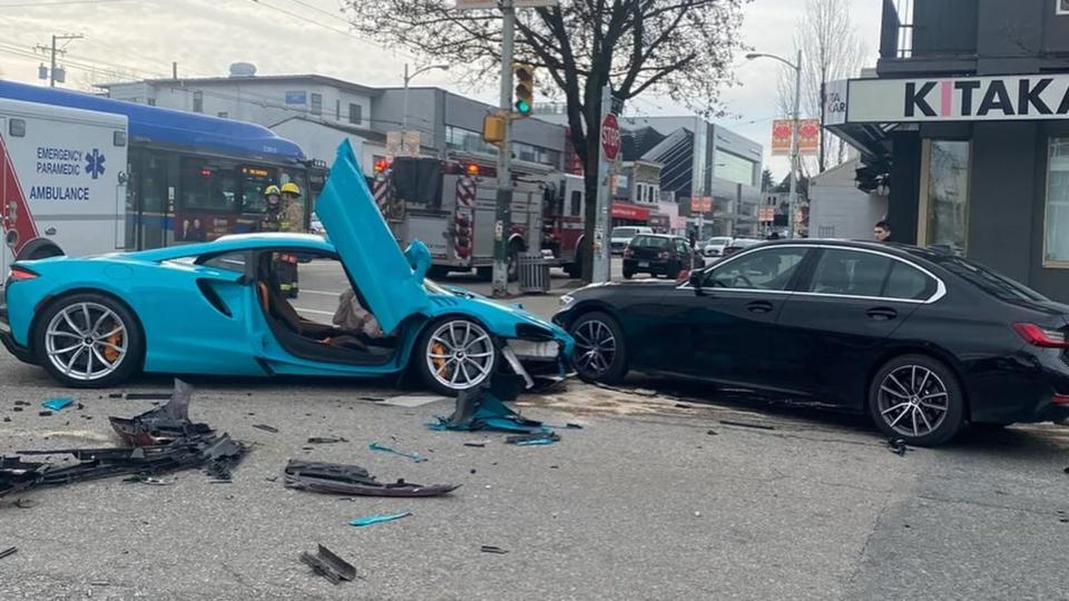 McLaren Artura meets untimely death near Vancouver dealership