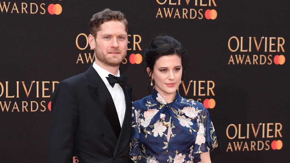 Kyle Soller and Phoebe Fox at The Olivier Awards in 2019