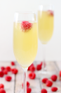 <p>You can't cheers without a glass of bubbly.</p><p>Get the recipe from <a href="https://www.lovebakesgoodcakes.com/mock-champagne-punc/" rel="nofollow noopener" target="_blank" data-ylk="slk:Love Bakes Good Cakes;elm:context_link;itc:0;sec:content-canvas" class="link ">Love Bakes Good Cakes</a>.</p>