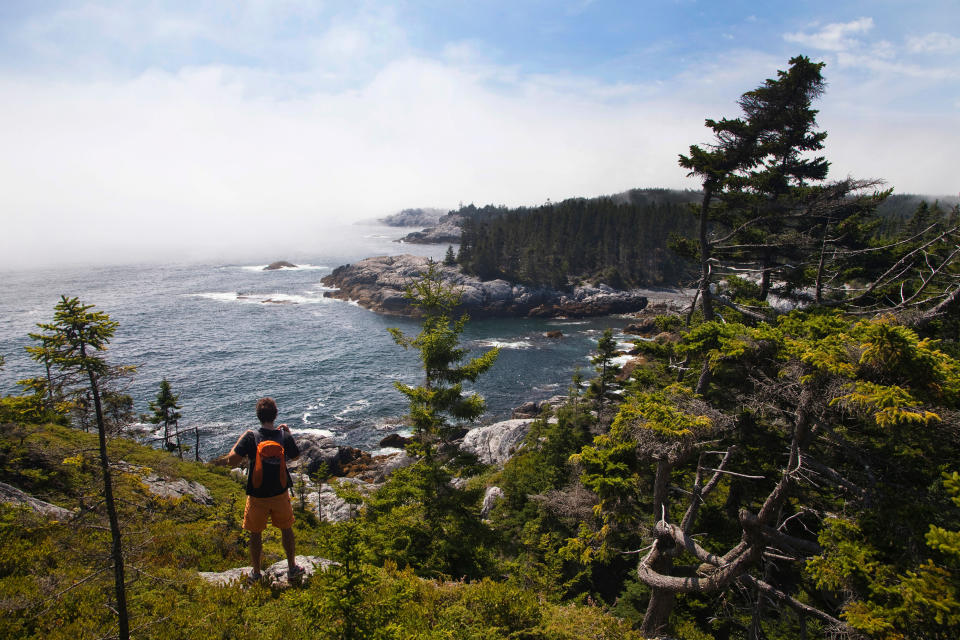 2) Arcadia National Park, ME