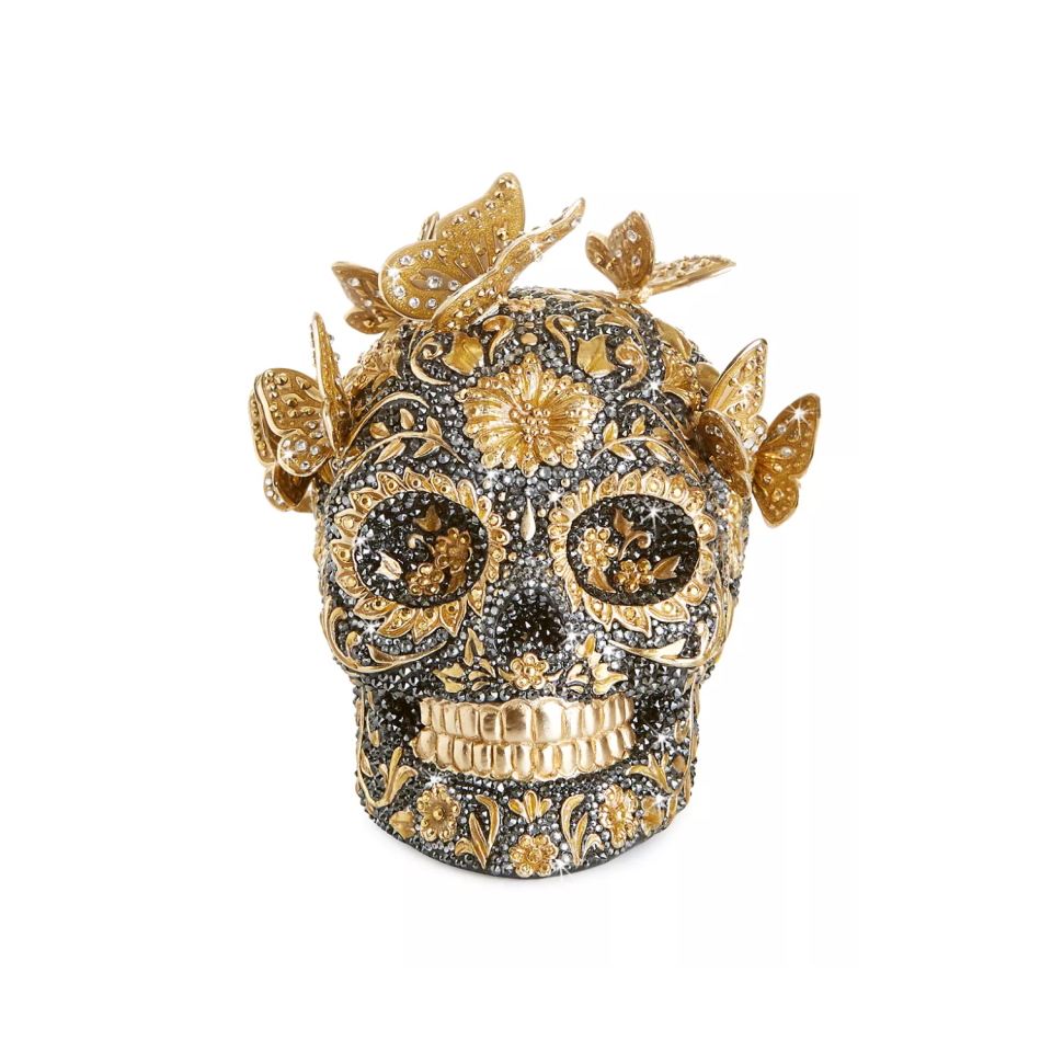 Jay Strongwater Pavé Butterfly Skull